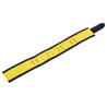 The Red Collier en cuir 3 Anneaux D Jaune-Noir